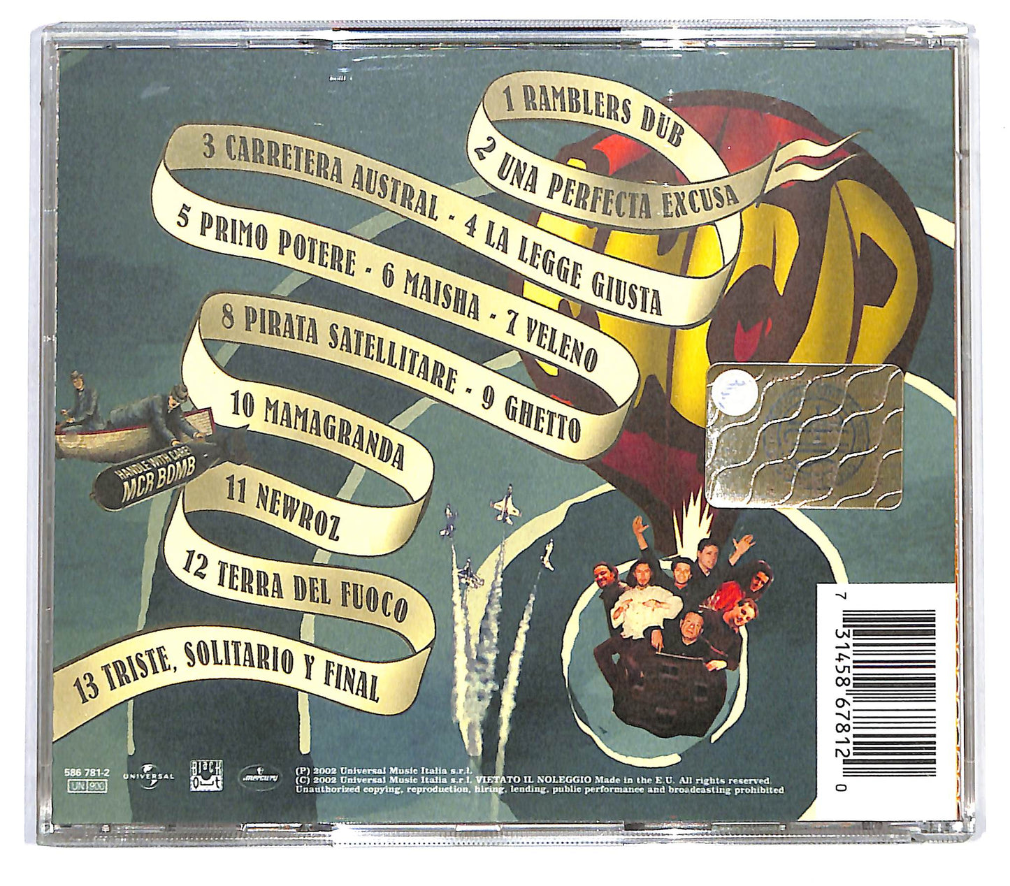 EBOND Modena City Ramblers - Radio Rebelde CD CD136650