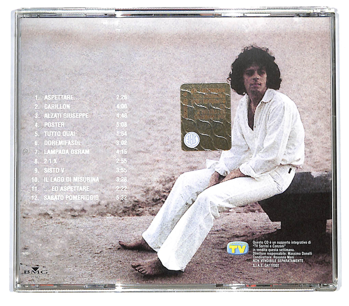 EBOND Claudio Baglioni - Sabato Pomeriggio EDITORIALE CD CD136707