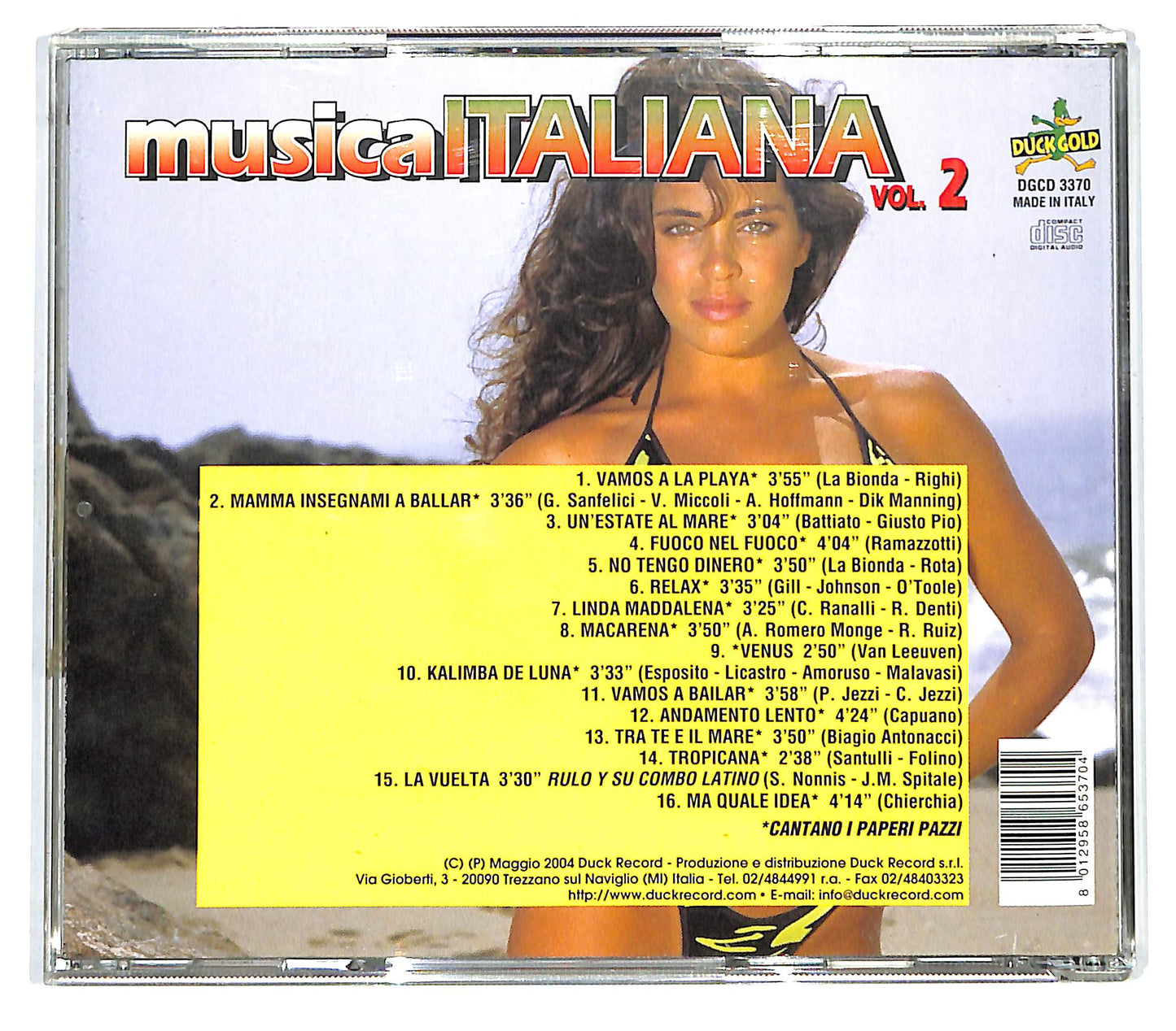 EBOND Various - Musica Italiana Vol. 2 CD CD136716