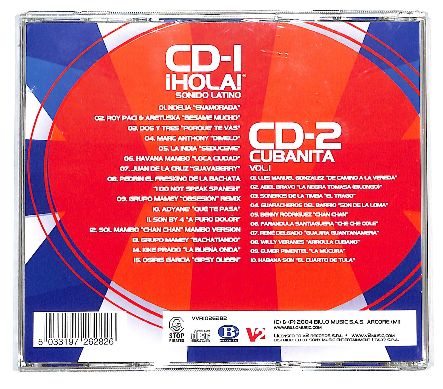 EBOND Various - ¡Hola! 2004 Sonido Latino CD CD136720