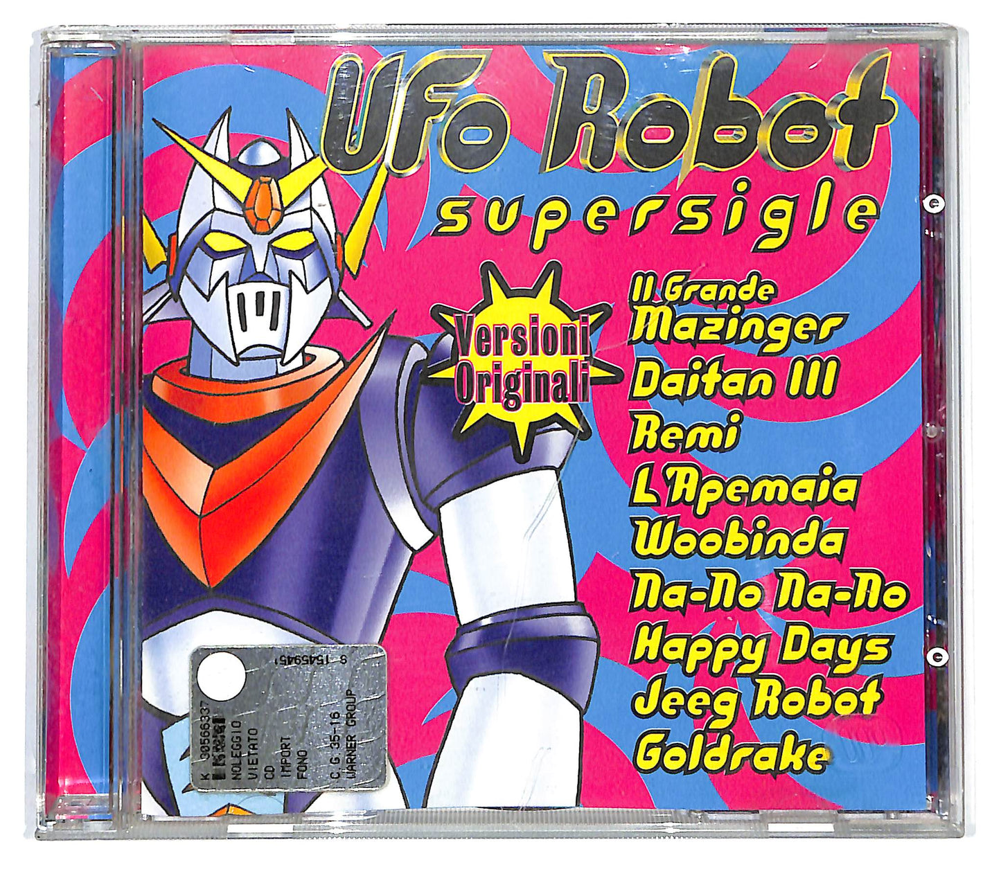 EBOND Various - Ufo Robot Supersigle CD CD136727