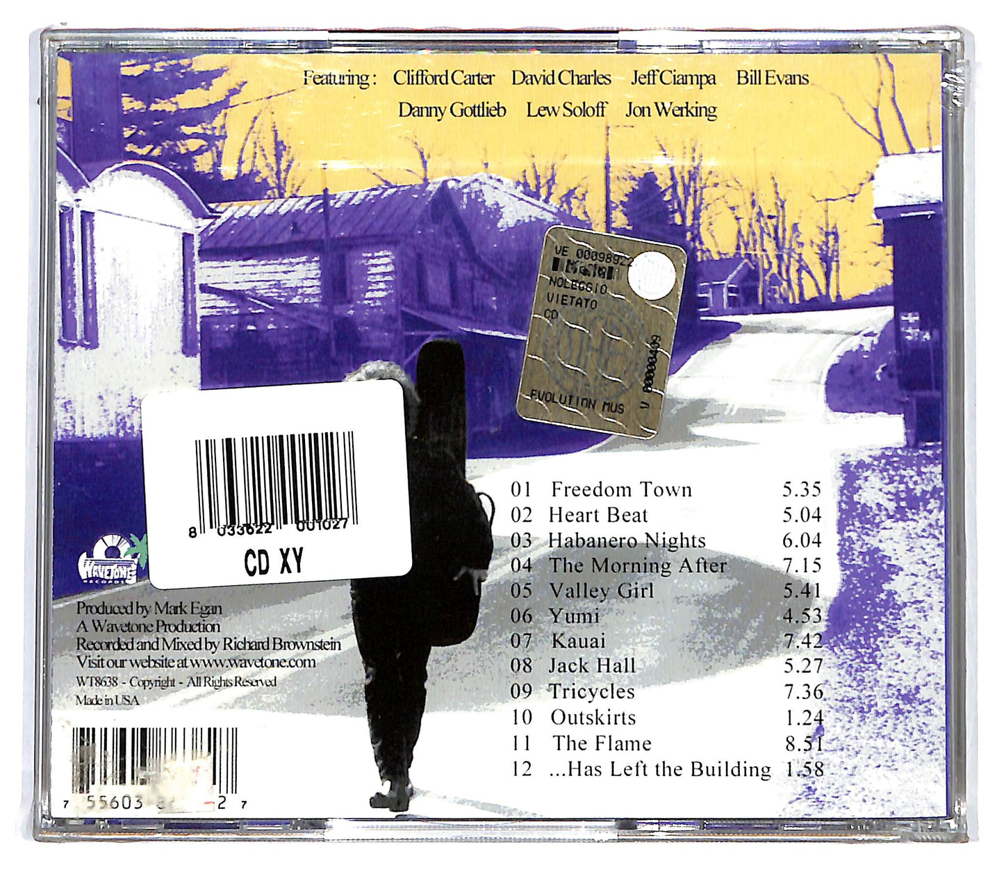 EBOND Mark Egan - Freedom Town CD CD136746