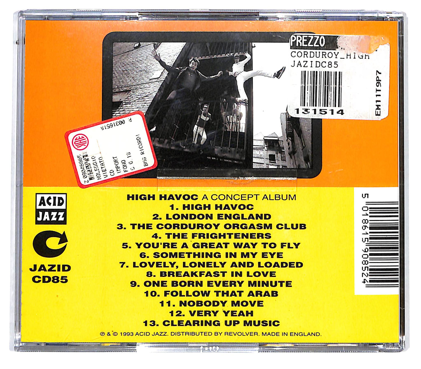 EBOND Corduroy - High Havoc CD CD136752