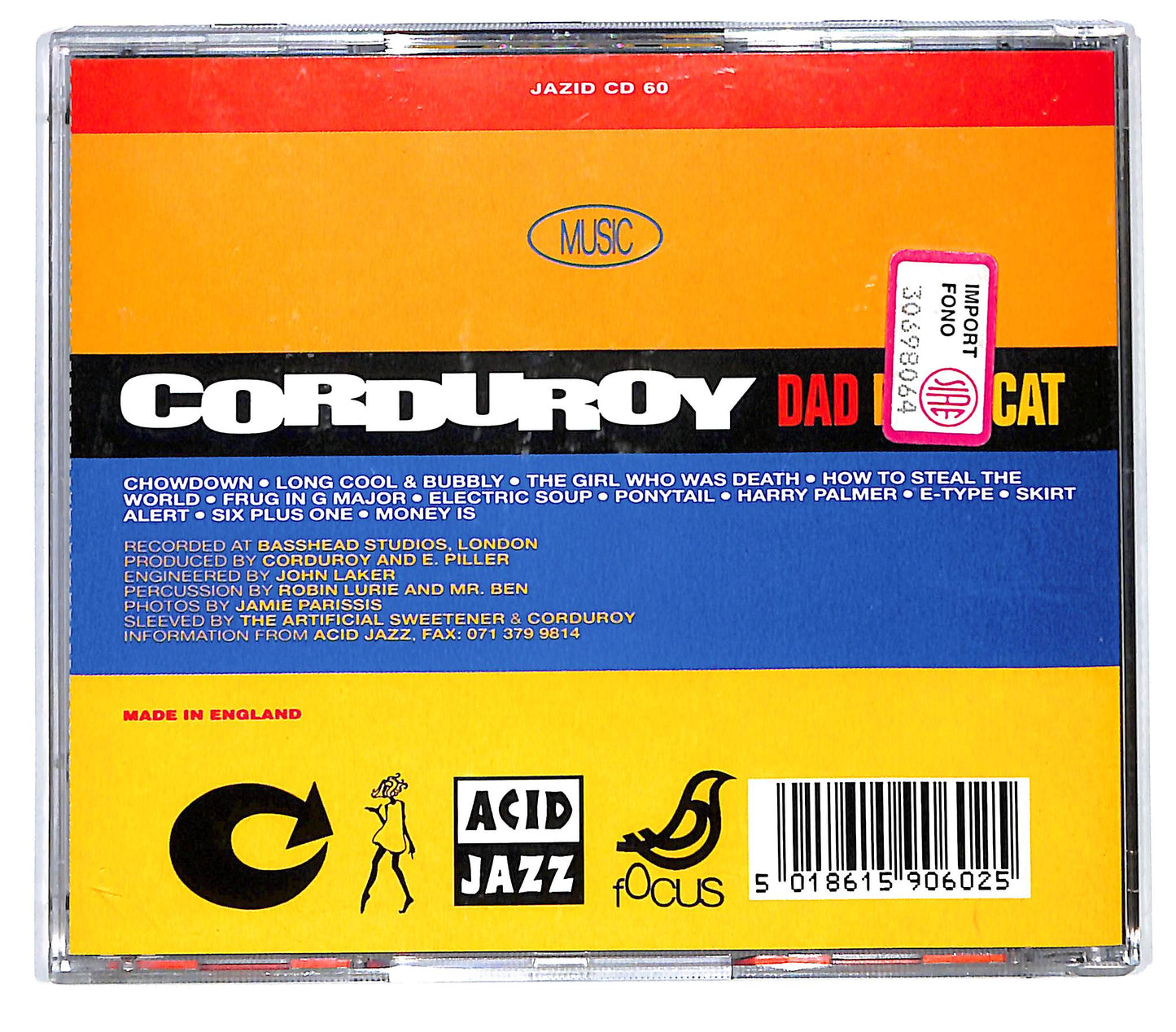 EBOND Corduroy - Dad Man Cat CD CD136754