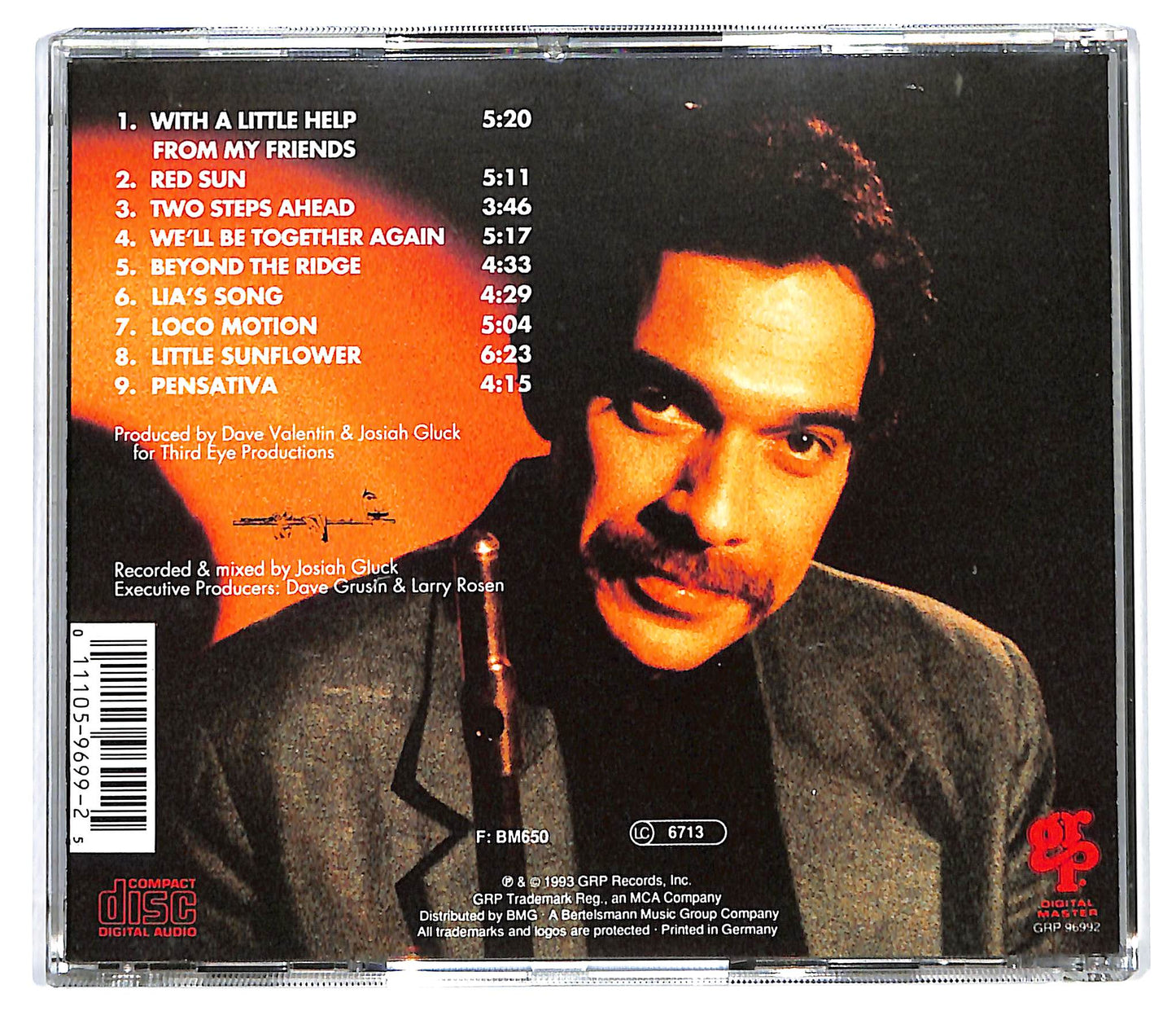 EBOND Dave Valentin - Red Sun CD CD136756
