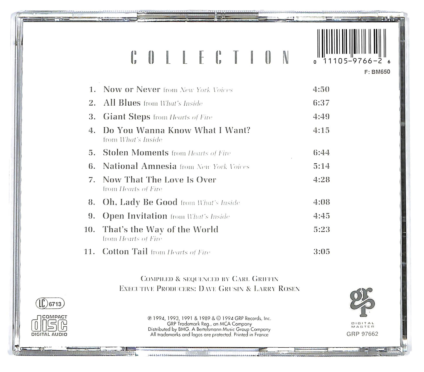 EBOND New York Voices - Collection CD CD136758