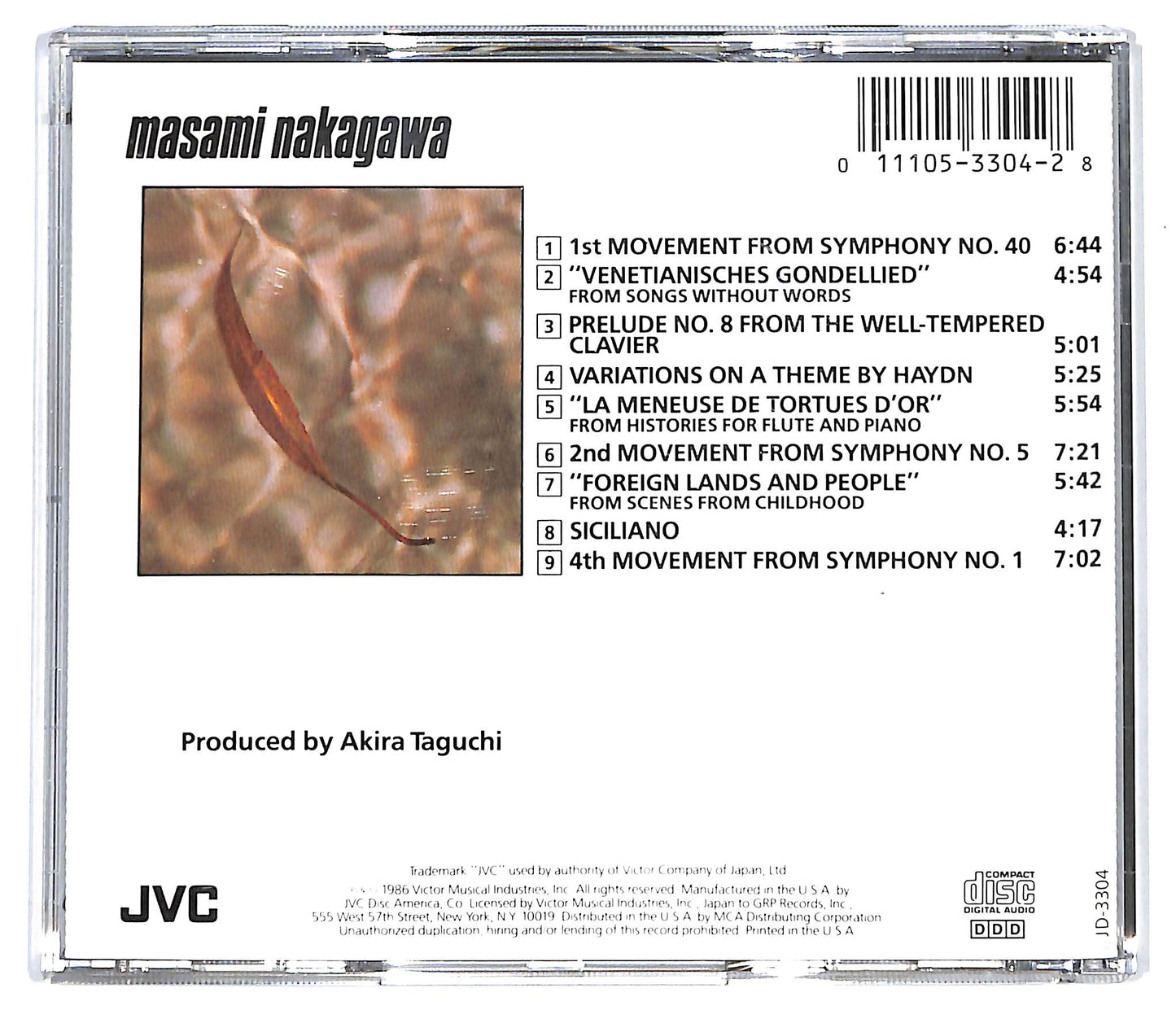 EBOND Masami Nakagawa - Prelude For Autumn CD CD136764