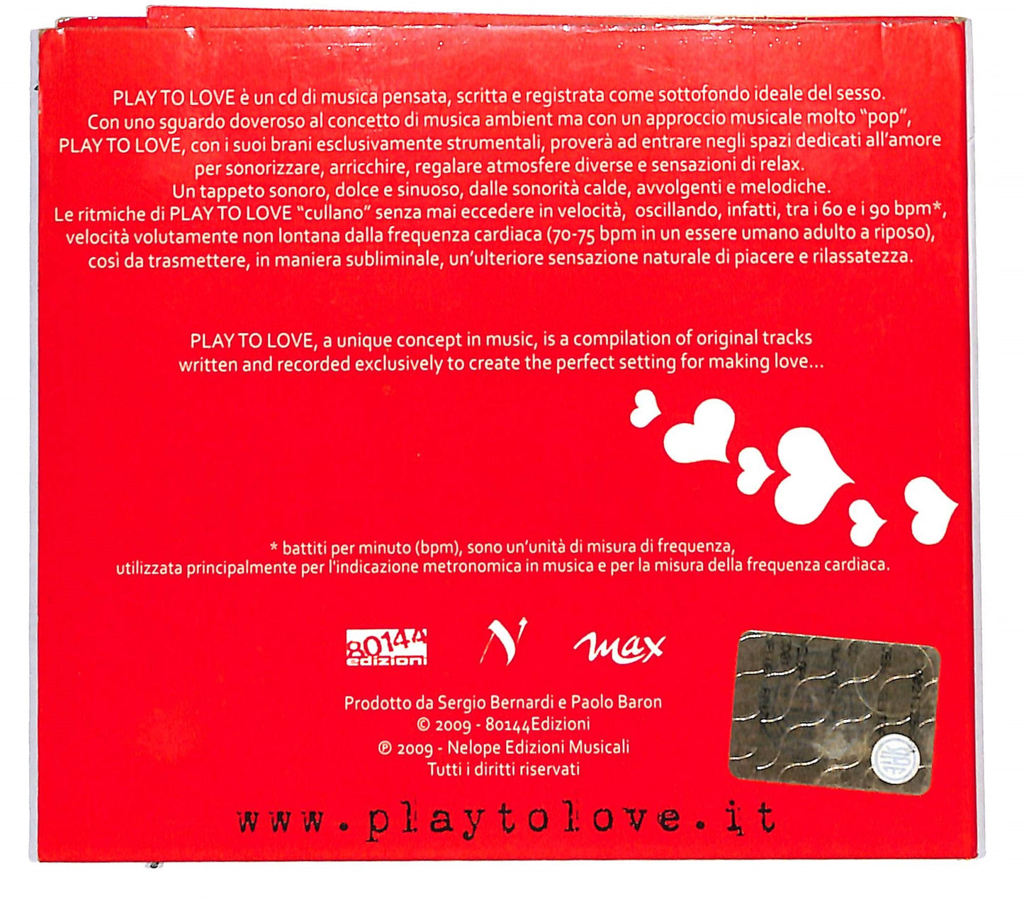EBOND Various - play to love DIGIPACK CD CD136840
