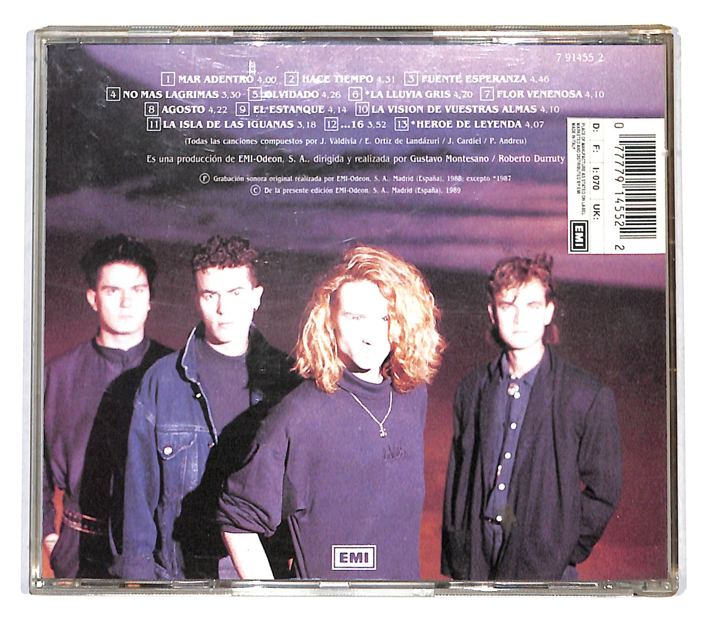 EBOND Heroes Del Silencio - El Mar No Cesa CD CD136854