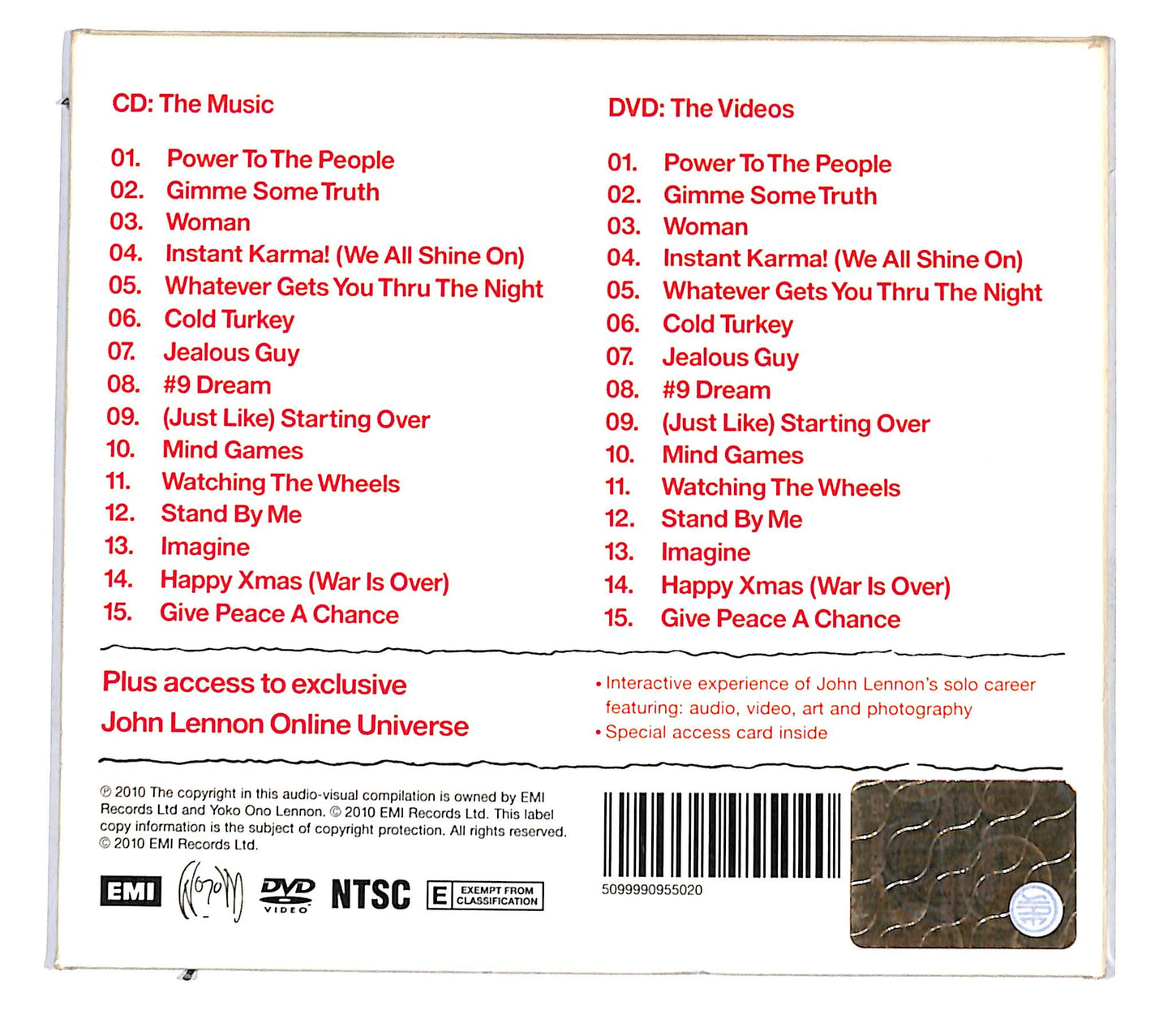 EBOND John Lennon - Power To The People: The Hits DIGIPACK CD CD136916