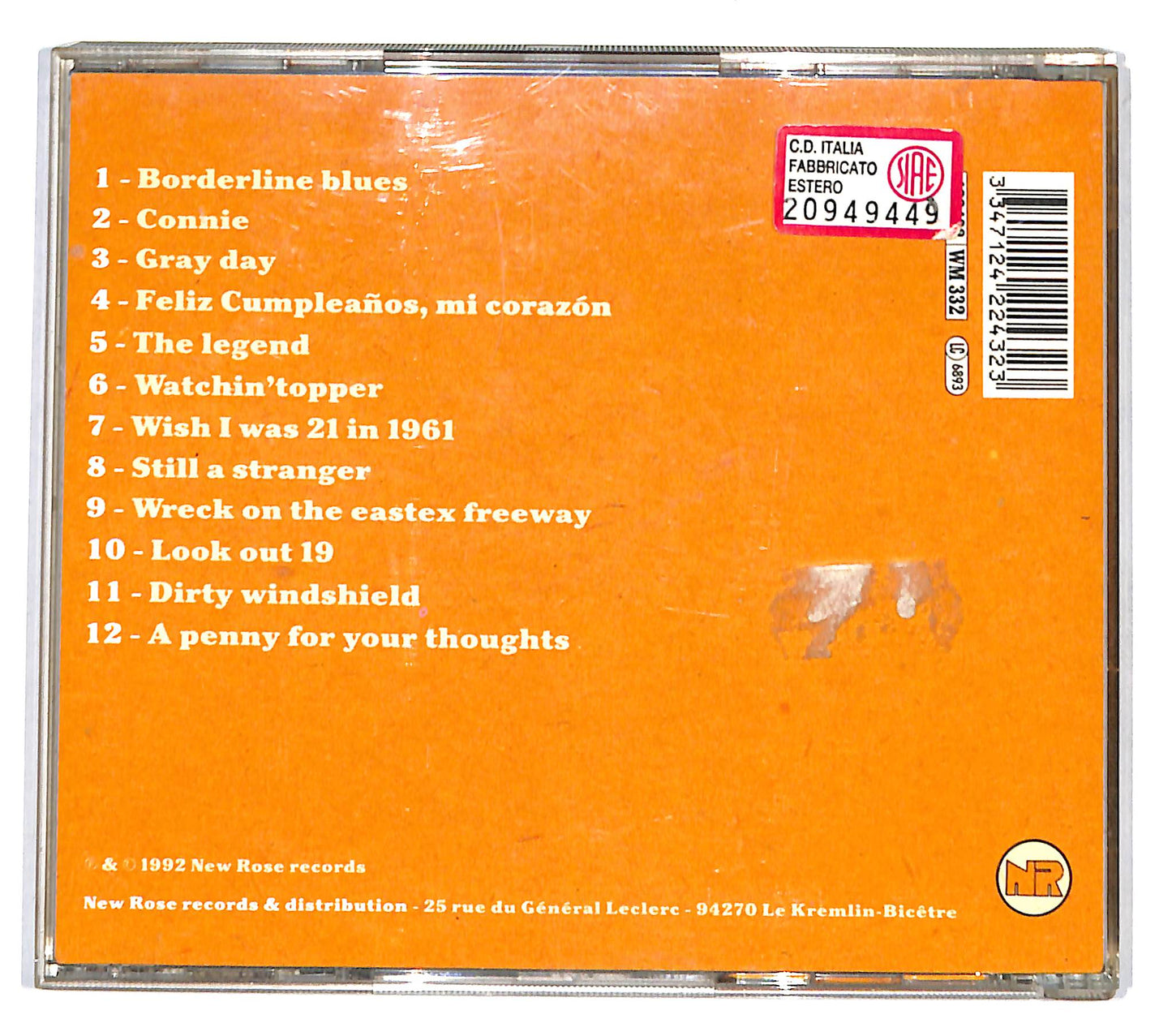 EBOND Rich Minus - Borderline Blues CD CD136937