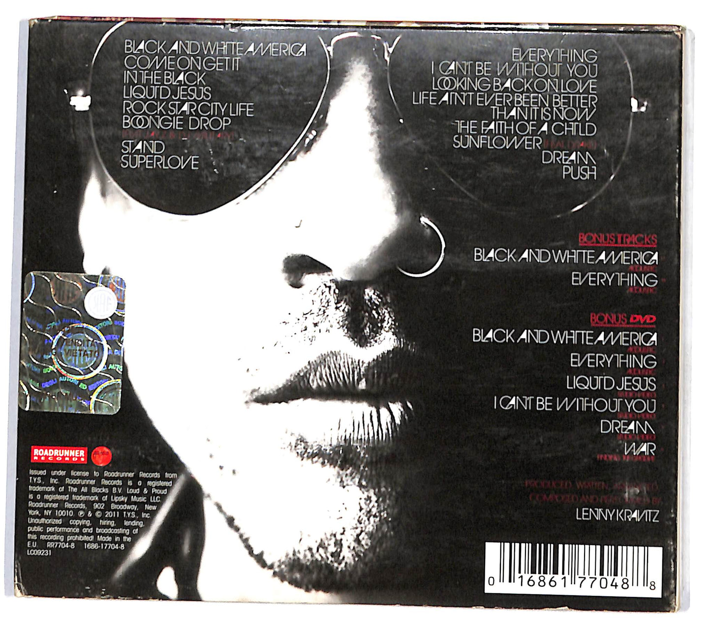 EBOND Lenny Kravitz - Black And White America+dvd CD CD136946
