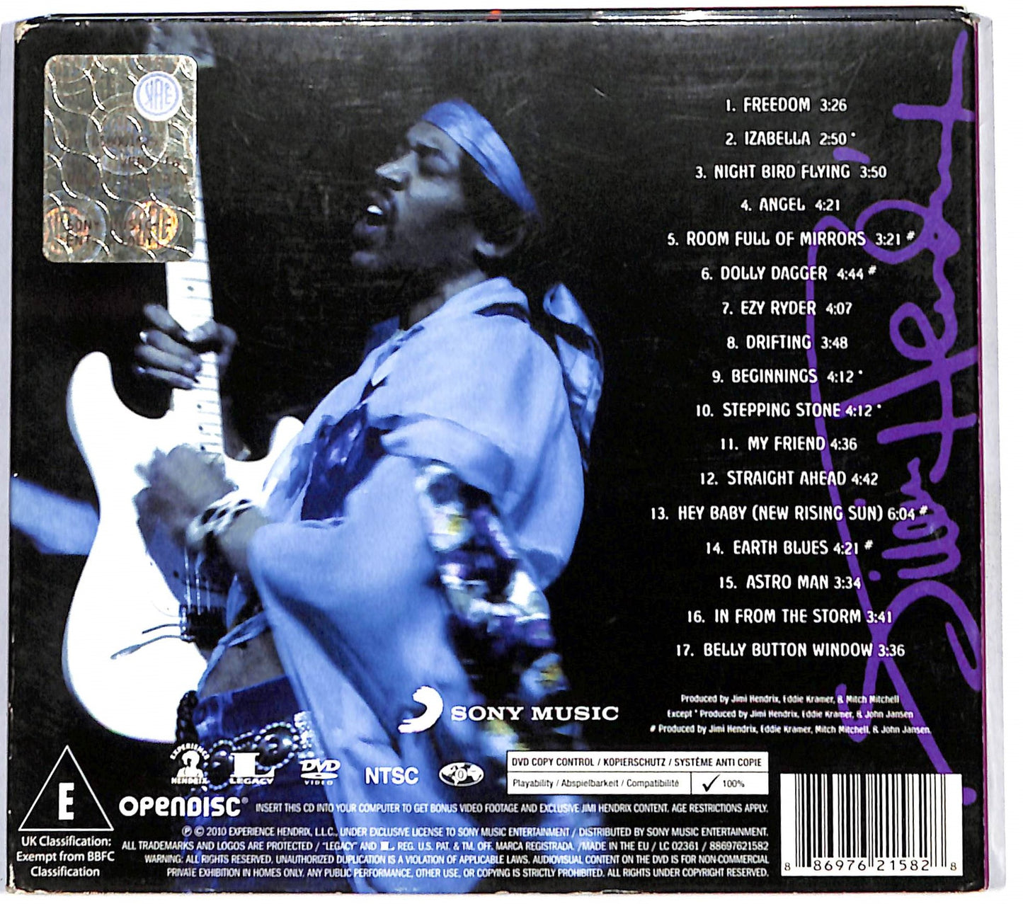 EBOND Jimi Hendrix - First Rays Of The New Rising Sun + dvd CD CD136947