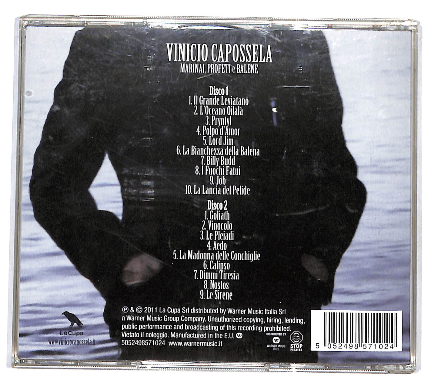 EBOND Vinicio Capossela - Marinai, Profeti E Balene CD CD136953