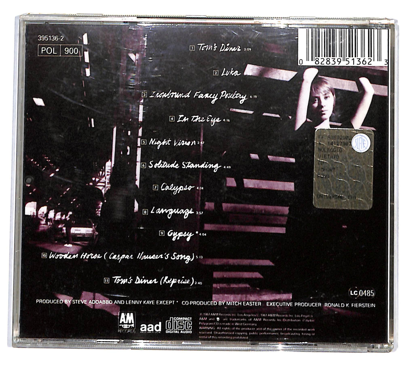 EBOND Suzanne Vega - Solitude Standing CD CD136957