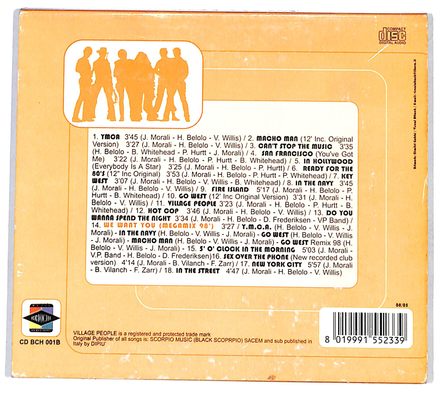 EBOND Village People - The Best Of Village People CD CD137021