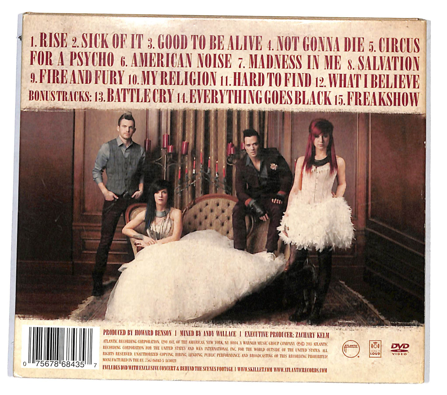 EBOND Skillet - Rise + DVD DIGIPACK CD CD137023