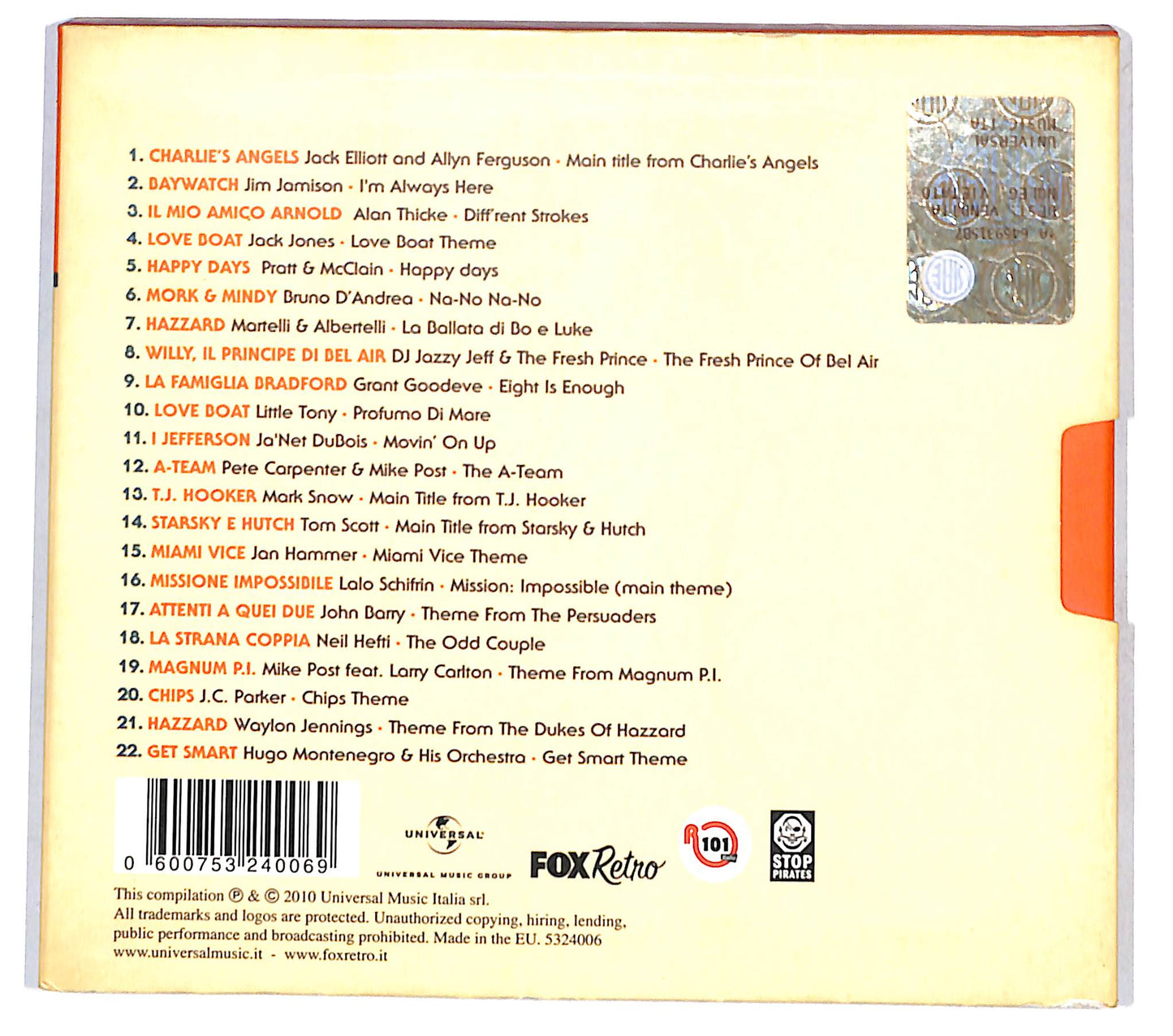 EBOND Various - Fox Retro Collection CD CD137031