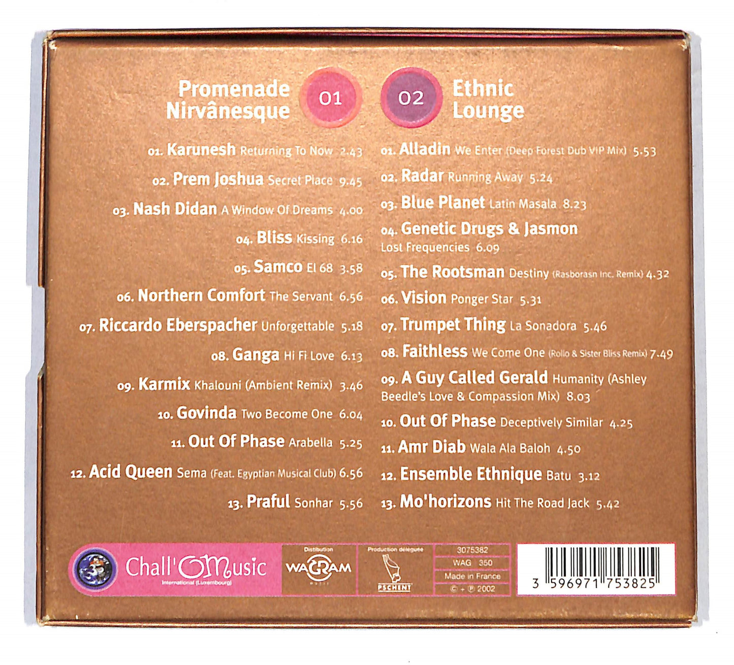 EBOND Claude Challe - Nirvana Lounge 02 CD CD137043