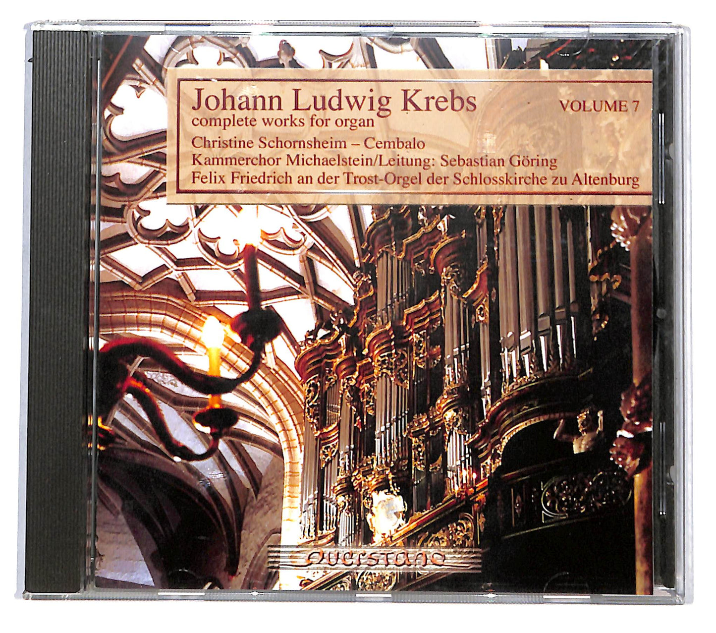 EBOND Johann Ludwig Krebs -Complete Works For Organ Volume 7 CD CD137103