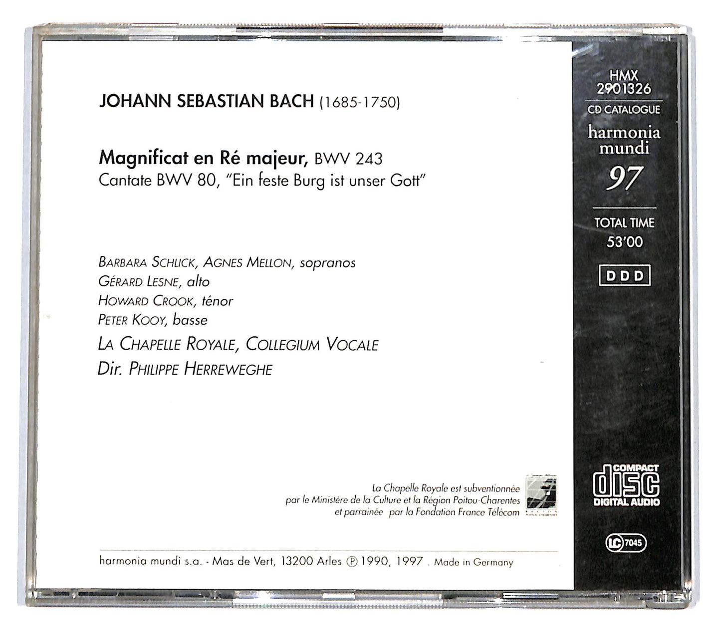 EBOND Bach - Magnificat CD CD137110