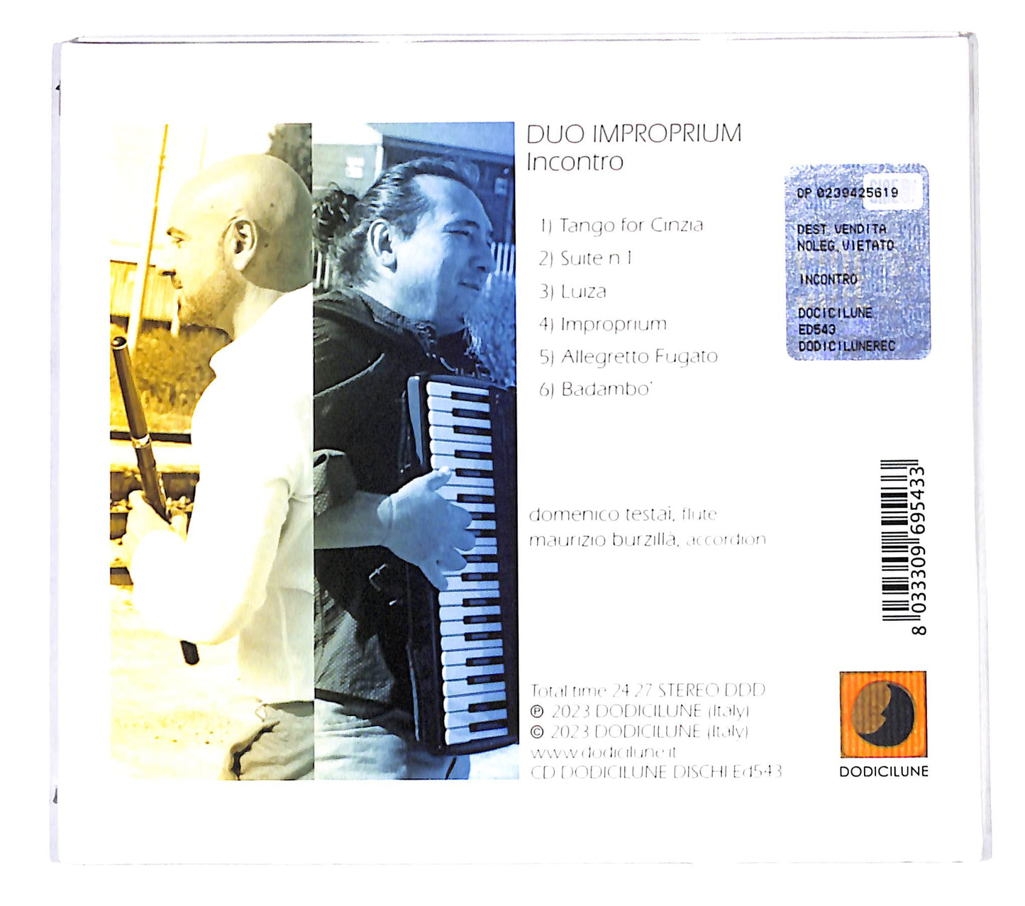 EBOND Duo Improprium - Incontro DIGIPACK CD CD137117