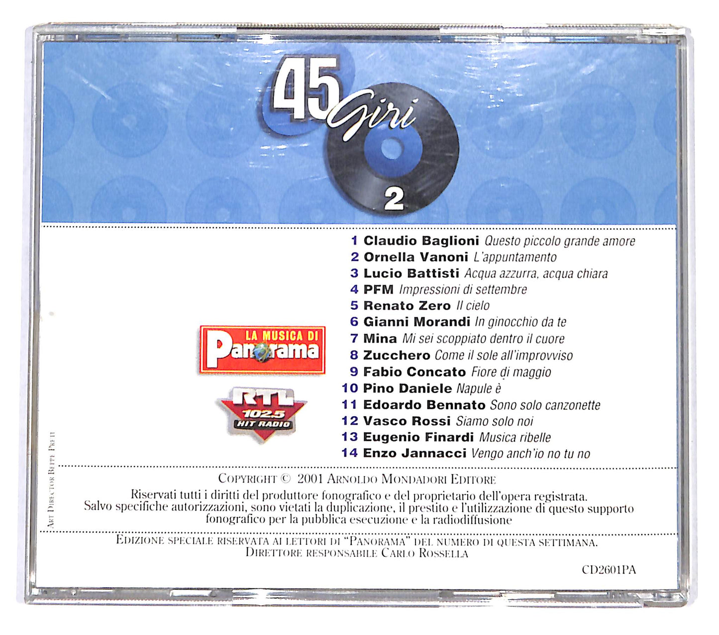 EBOND Various - 45 Giri Hit Parade Italiana Vol. 2 CD CD137119