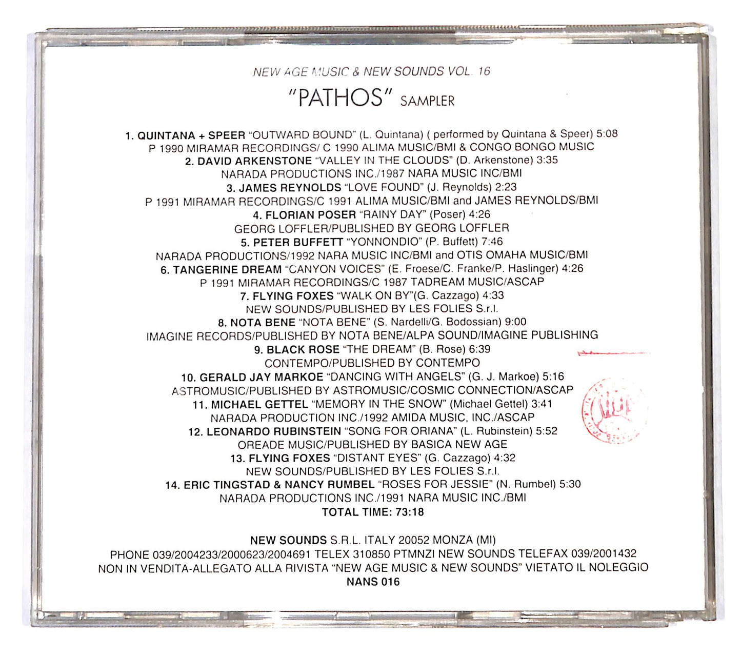 EBOND Various - Pathos CD CD137137