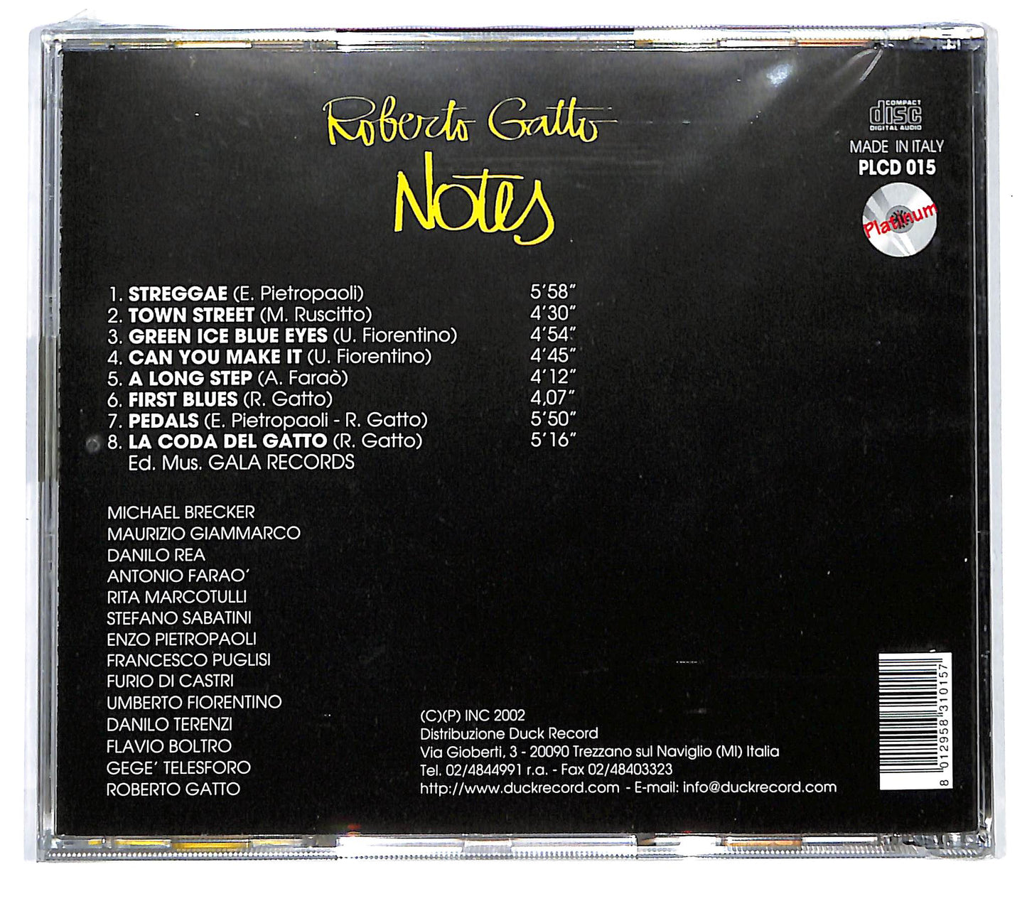 EBOND Roberto Gatto - Notes CD CD137201