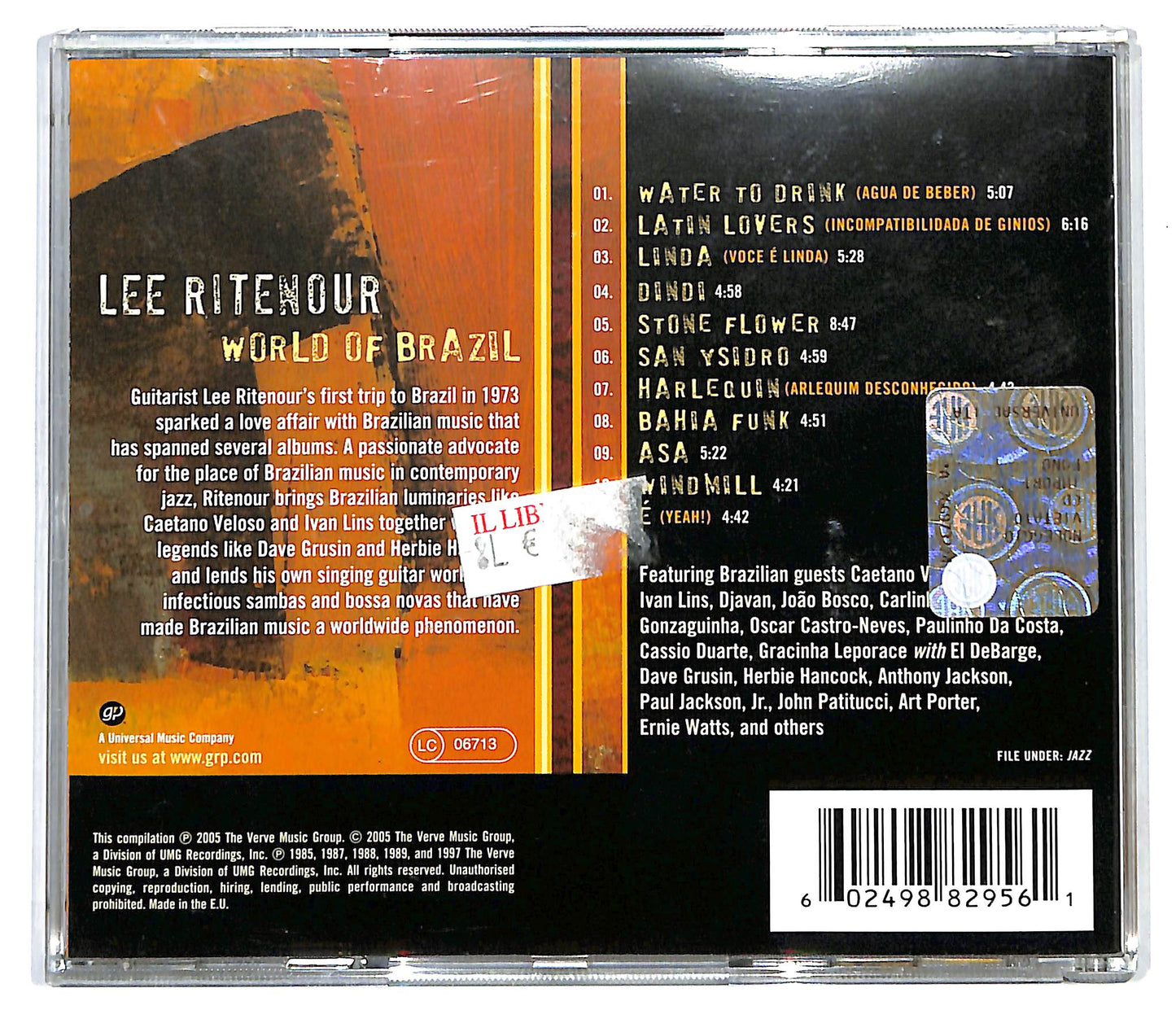 EBOND Lee Ritenour - World Of Brazil CD CD137223