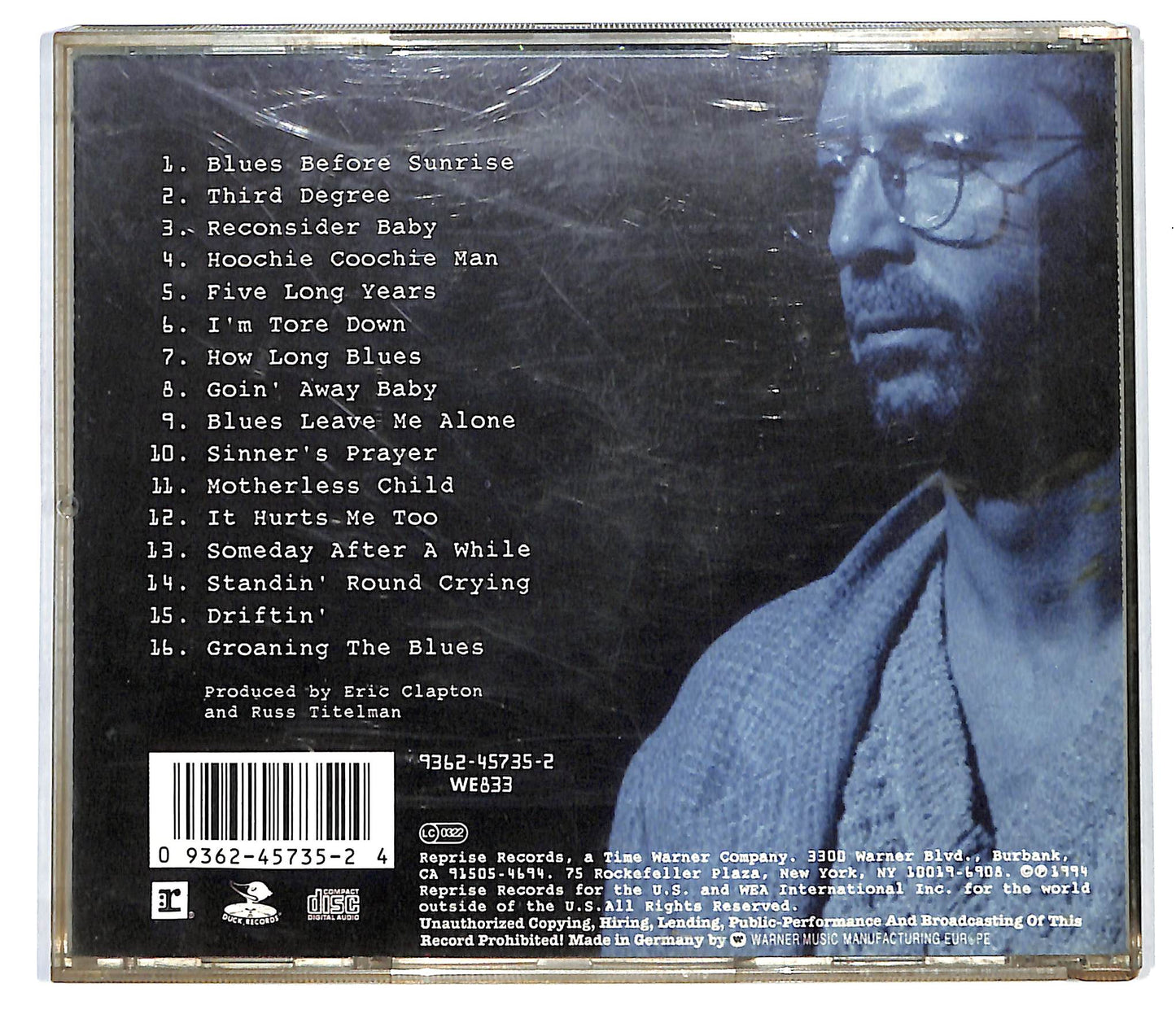 EBOND Eric Clapton - From The Cradle CD CD137242