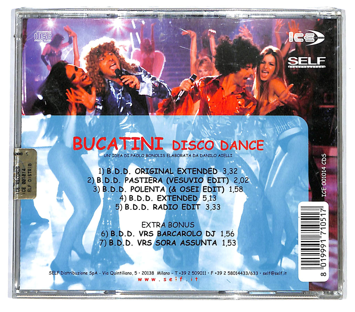 EBOND Bonolis Vrs. Laurenti - Bucatini Disco Dance CD CD137251