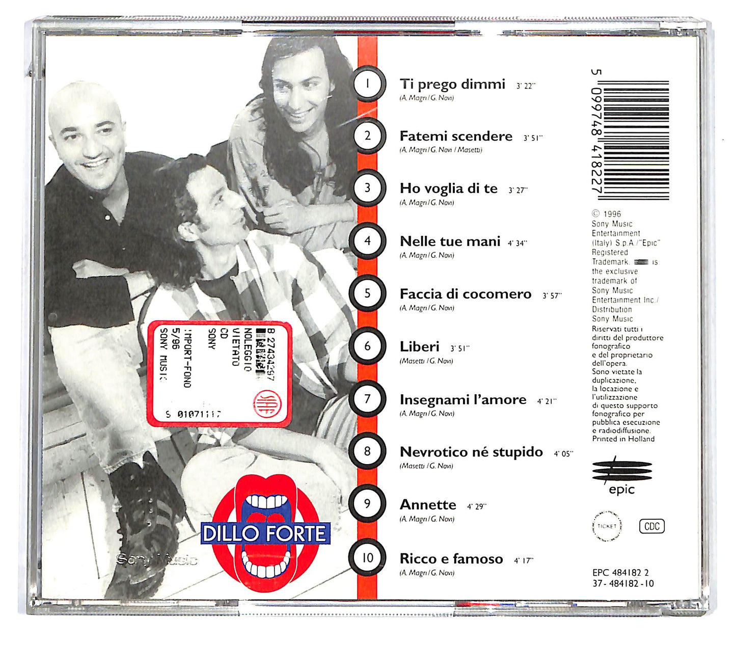 EBOND Dillo Forte - Dillo Forte CD CD137254