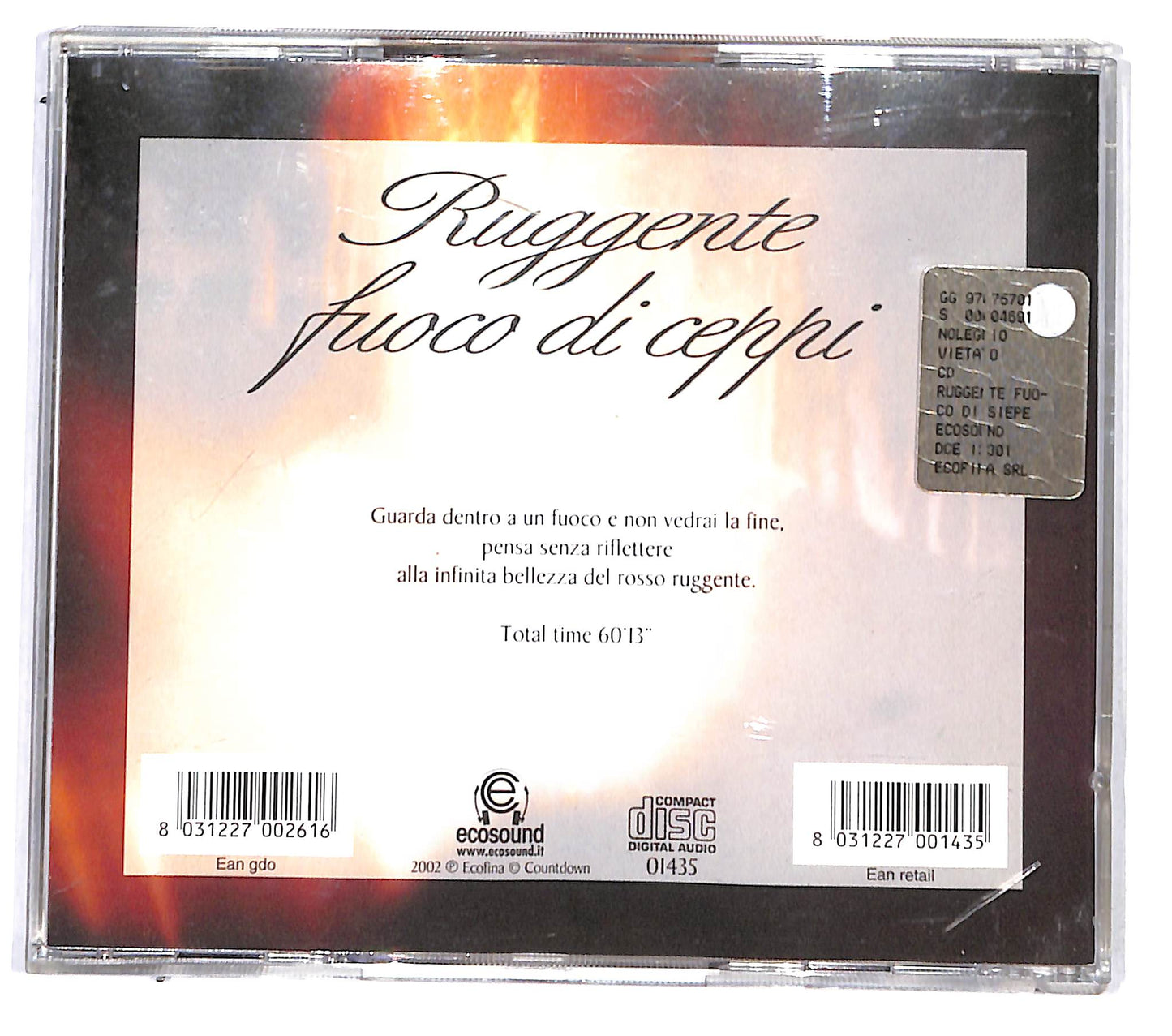 EBOND Various - reggente fuoco di ceppi CD CD137311