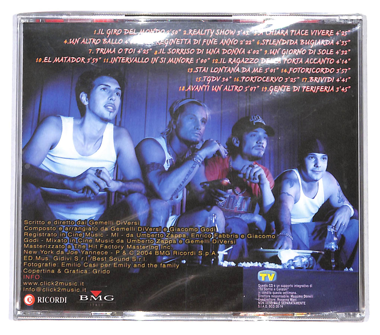 EBOND Gemelli Diversi - Reality Show EDITORIALE CD CD137313