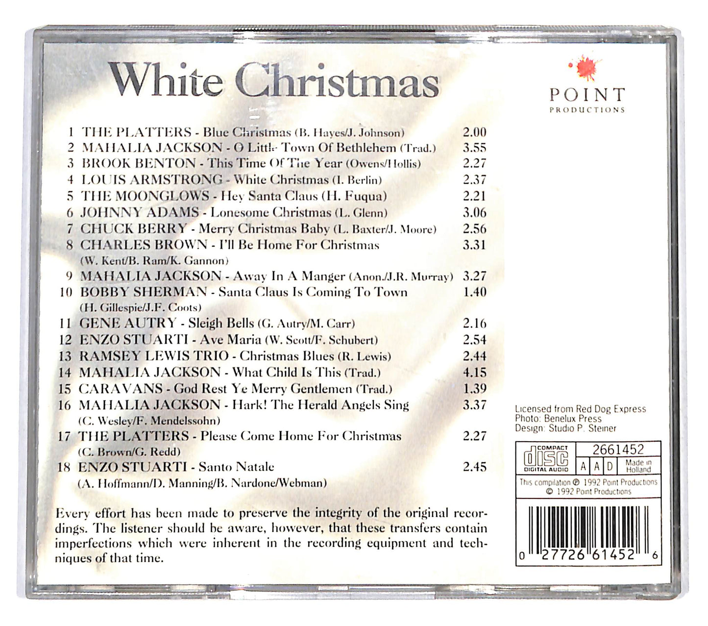 EBOND Various - White Christmas CD CD137333
