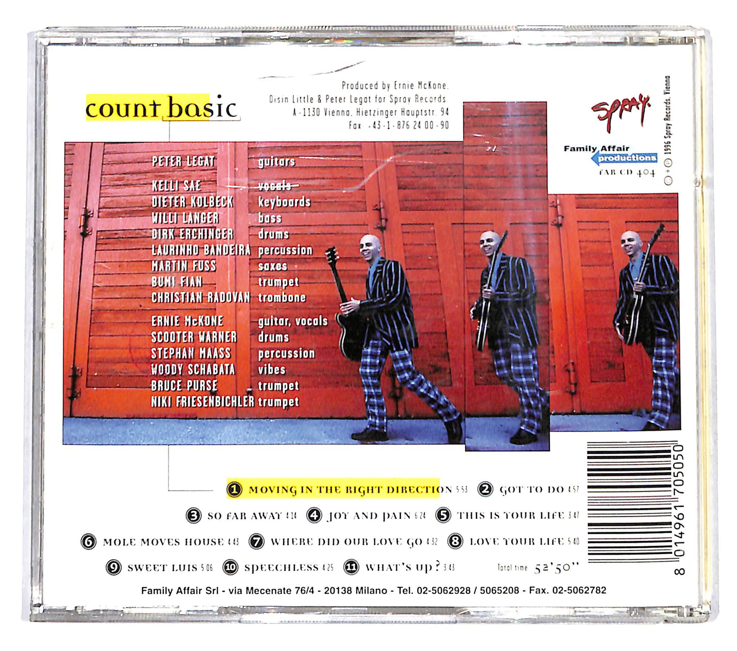 EBOND Count Basic - Moving In The Right Direction CD CD137337