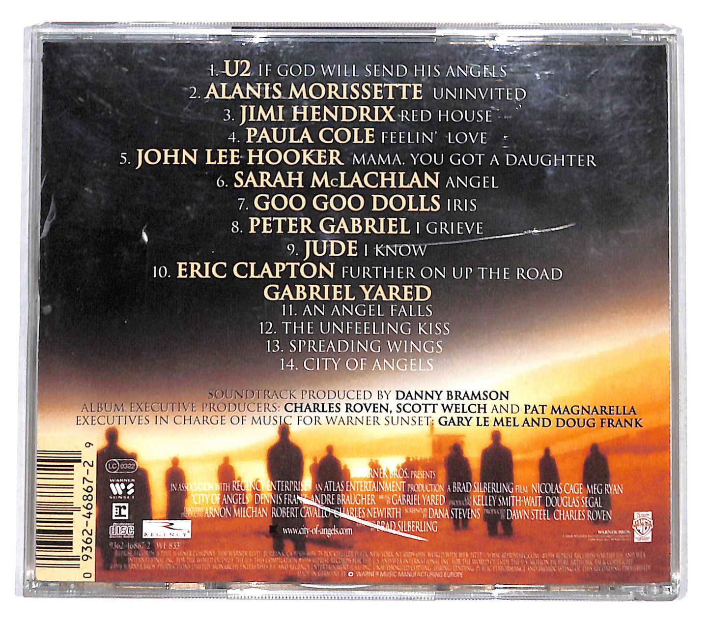 EBOND Various - City Of Angels COMPILATION JEWEL CASE CD CD137352