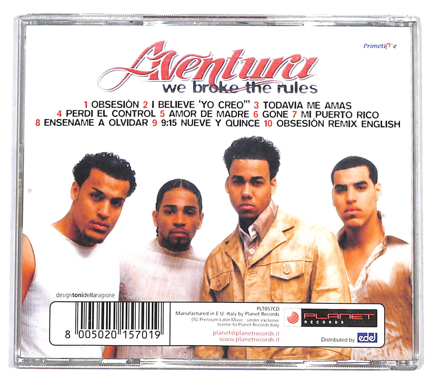 EBOND Aventura - We Broke The Rules CD CD137357