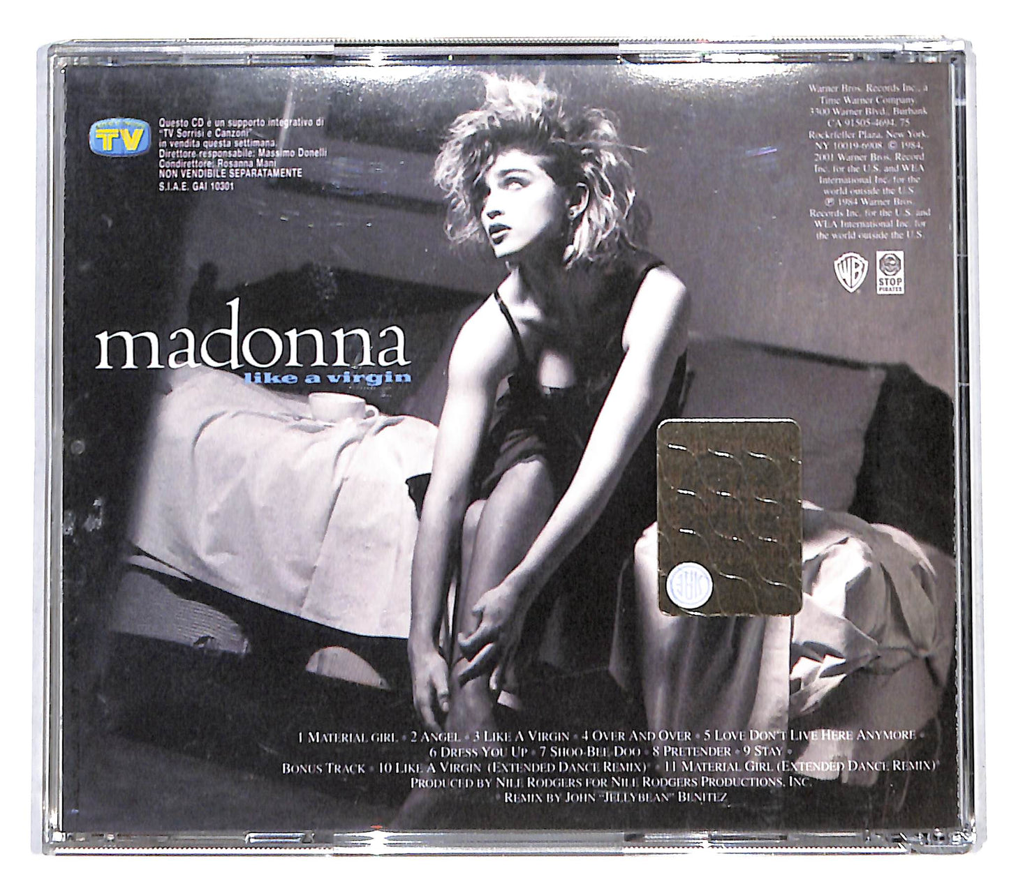 EBOND Madonna - Like A Virgin EDITORIALE CD CD137401