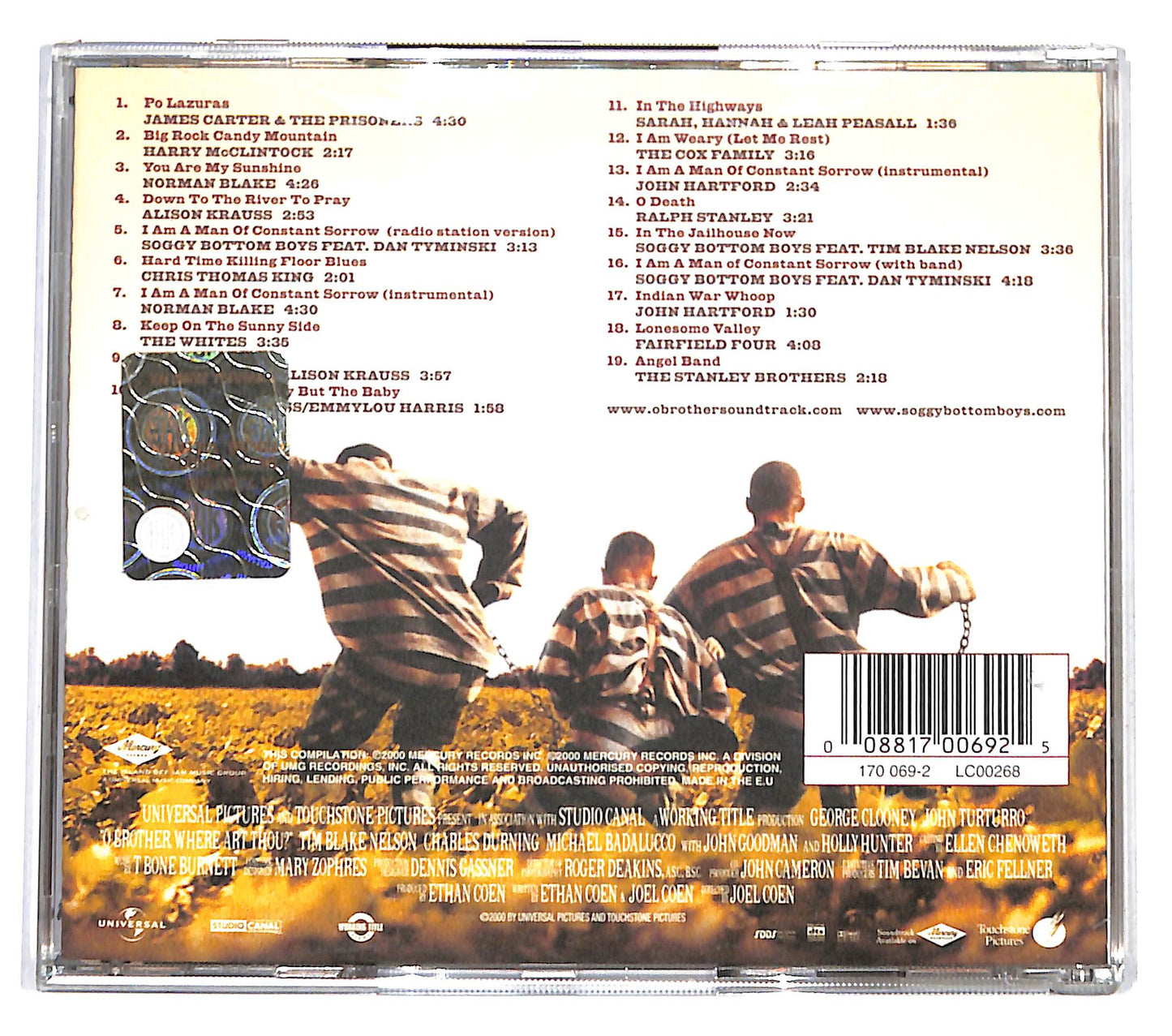 EBOND Various - O Brother, Where Art Thou? (Soundtrack) CD CD137418