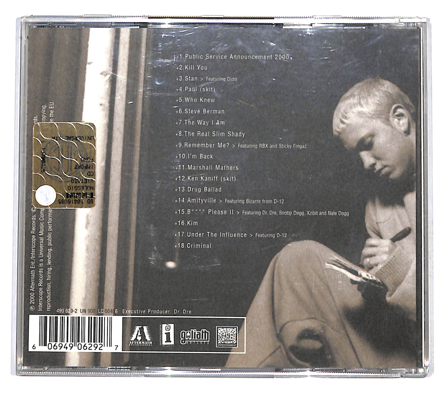 EBOND Eminem - The Marshall Mathers LP CD CD137432
