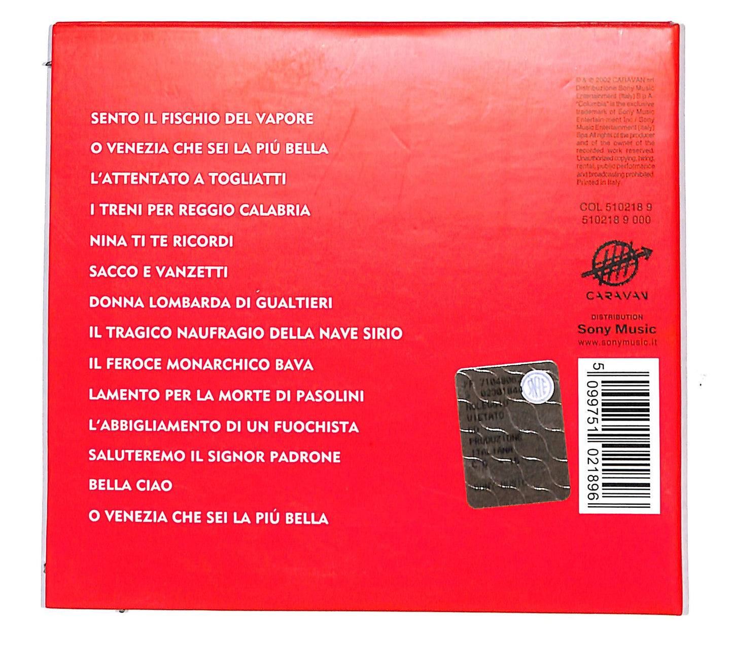 EBOND Francesco De Gregori - Il Fischio Del Vapore DIGIPACK CD CD137449