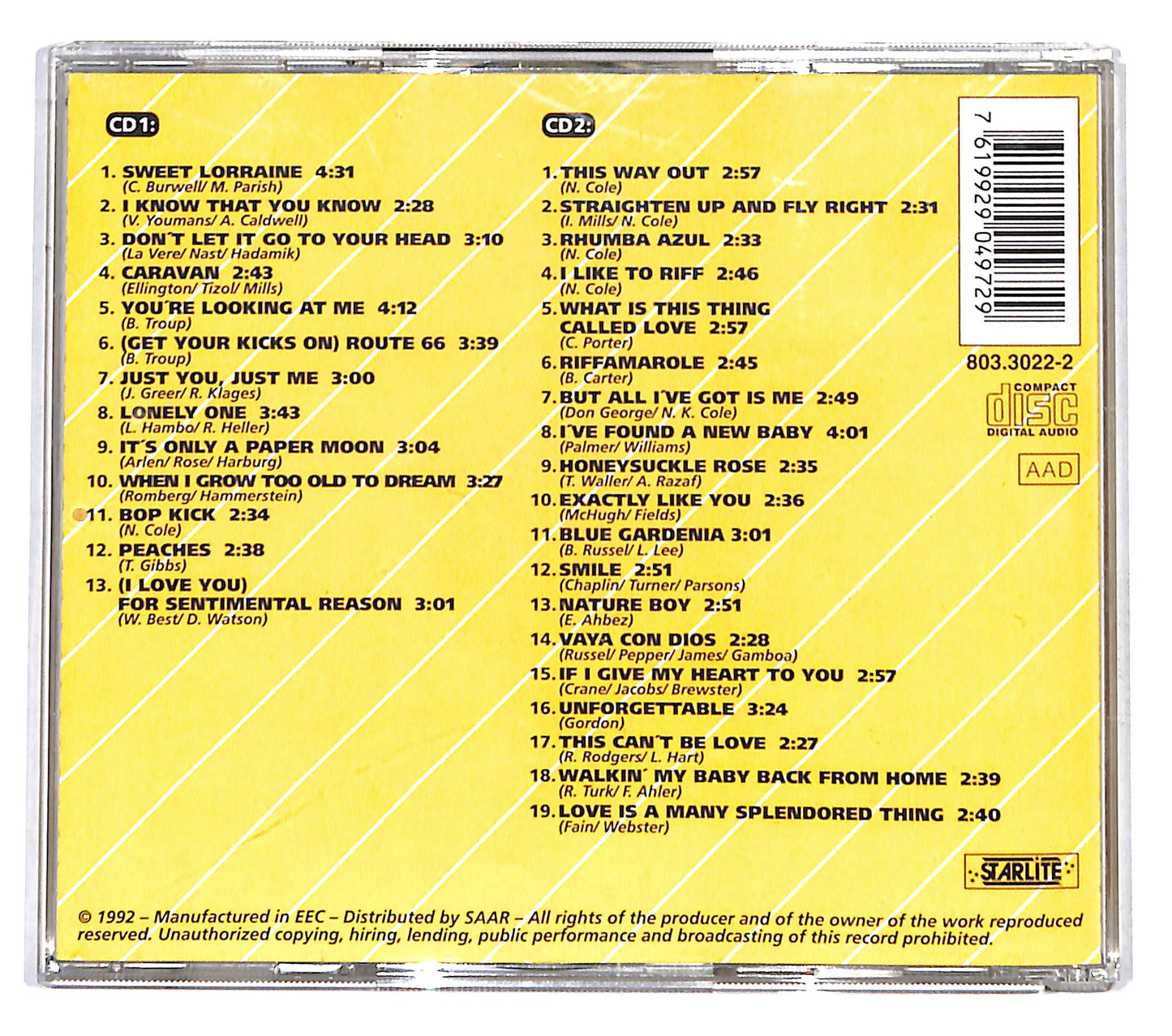 EBOND Nat King Cole - The Conqueror Of Love Music CD CD137452