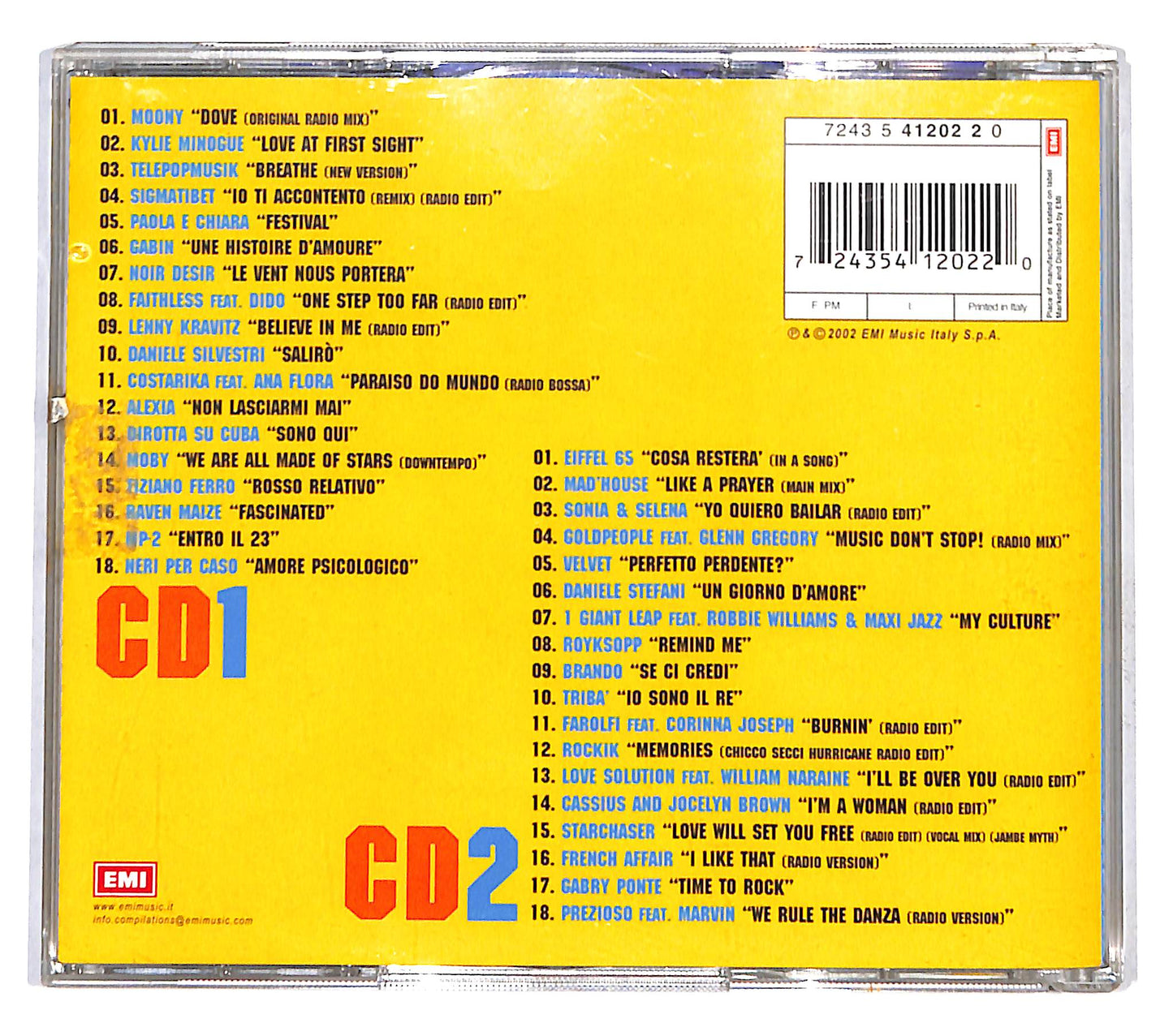 EBOND All The Hits Now Estate 2002 CD CD137504