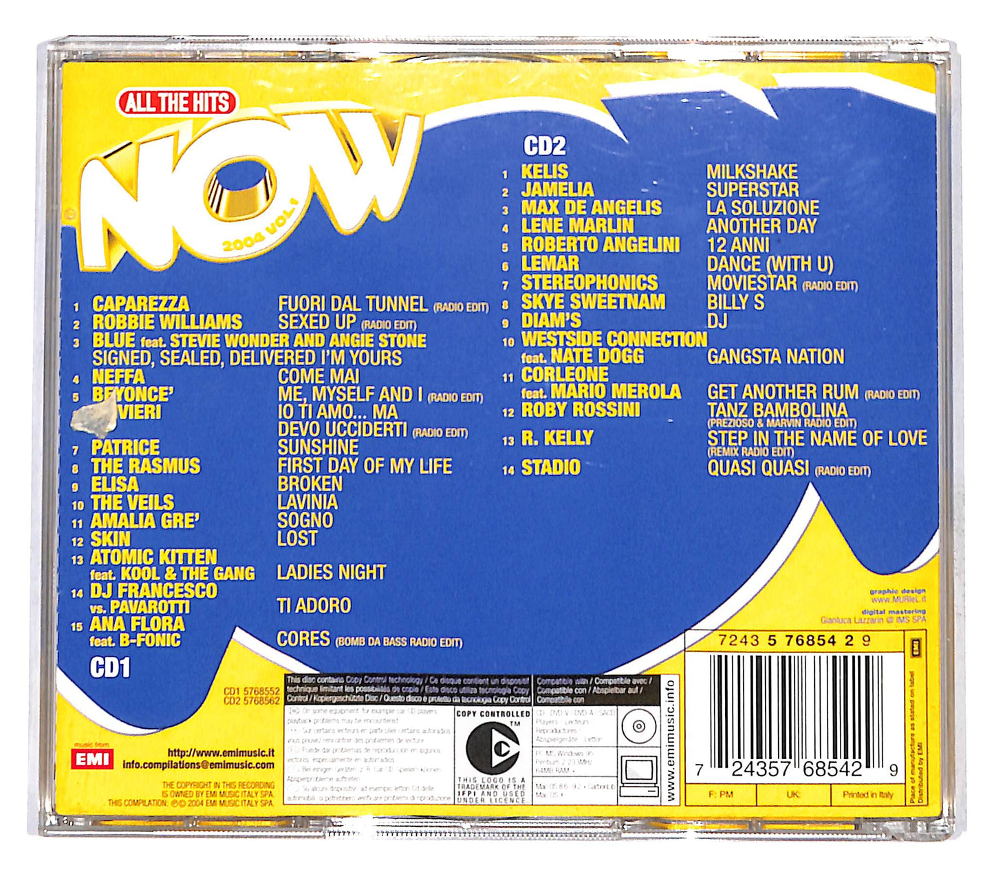 EBOND All The Hits Now 2004 Vol. 1 CD CD137543