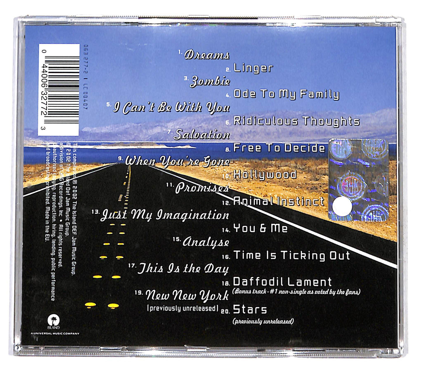 EBOND The Cranberries - Stars The Best Of 1992-2002 CD CD137559