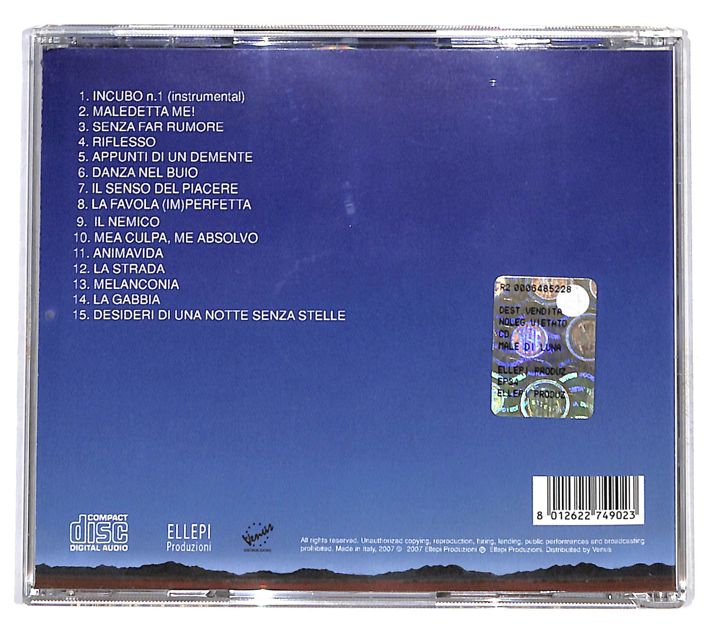 EBOND La Menade - Male Di Luna CD CD137611