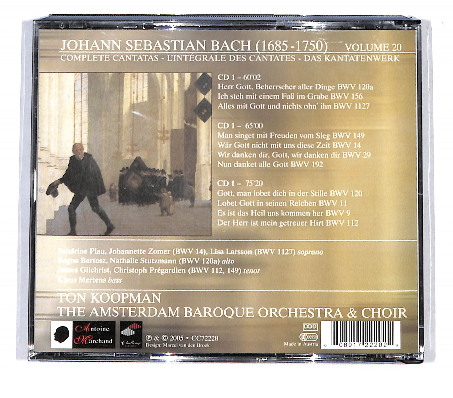 EBOND J.S. Bach - Ton Koopman - Cantatas Vol. 20 CD CD137702