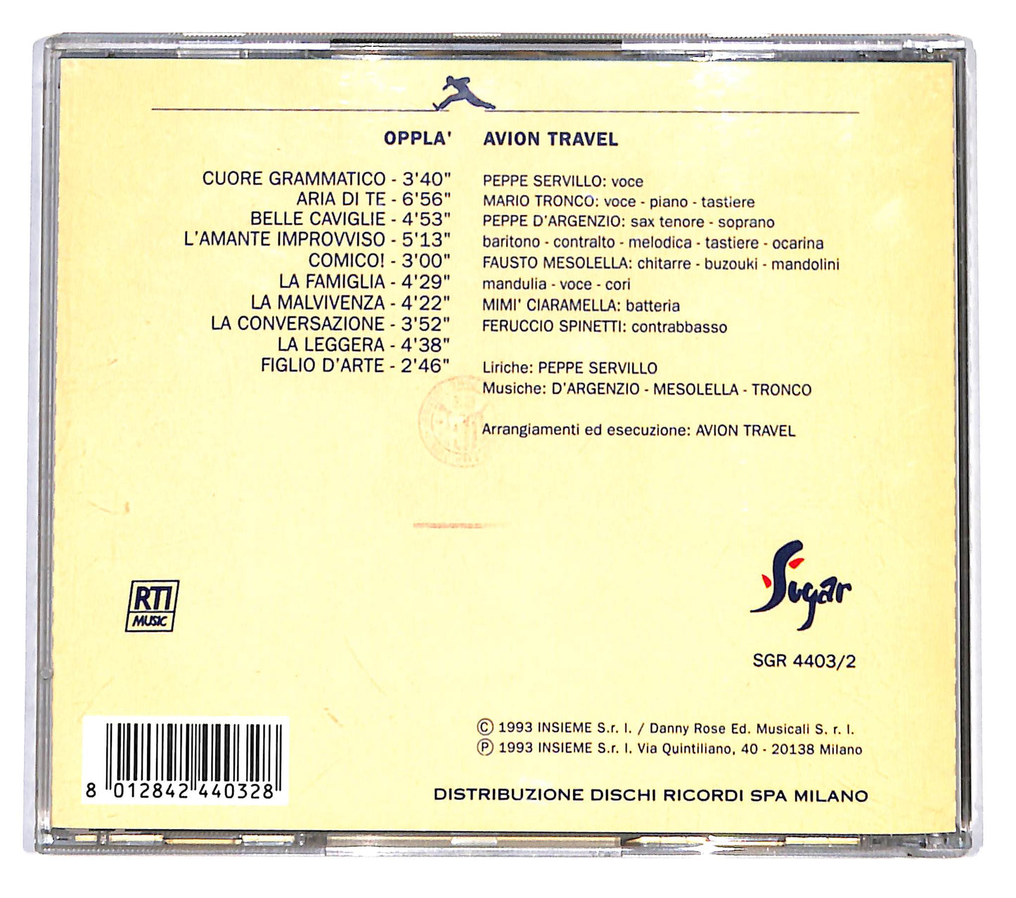 EBOND Avion Travel - Oppla' CD CD137736